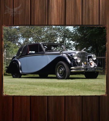 Металлическая табличка Jaguar Mark V Drophead Сoupe
